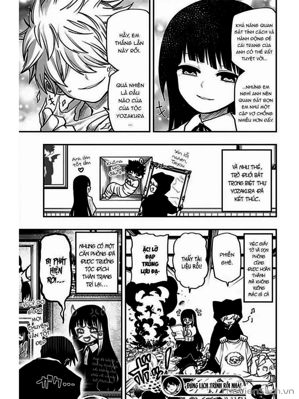 Truyện Tranh Gia Tộc Điệp Viên Yozakura trang 6