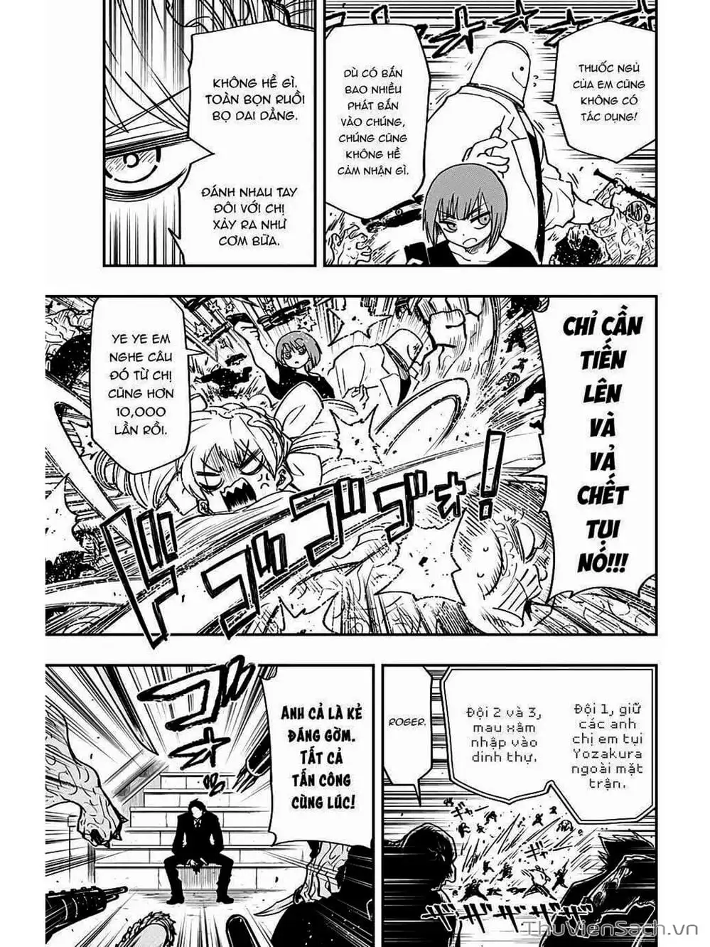 Truyện Tranh Gia Tộc Điệp Viên Yozakura trang 6