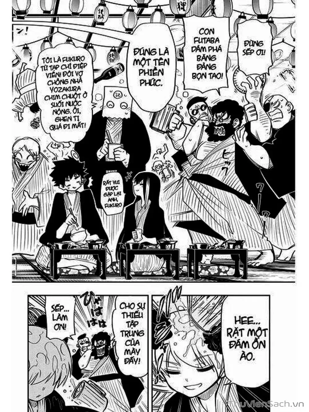 Truyện Tranh Gia Tộc Điệp Viên Yozakura trang 6