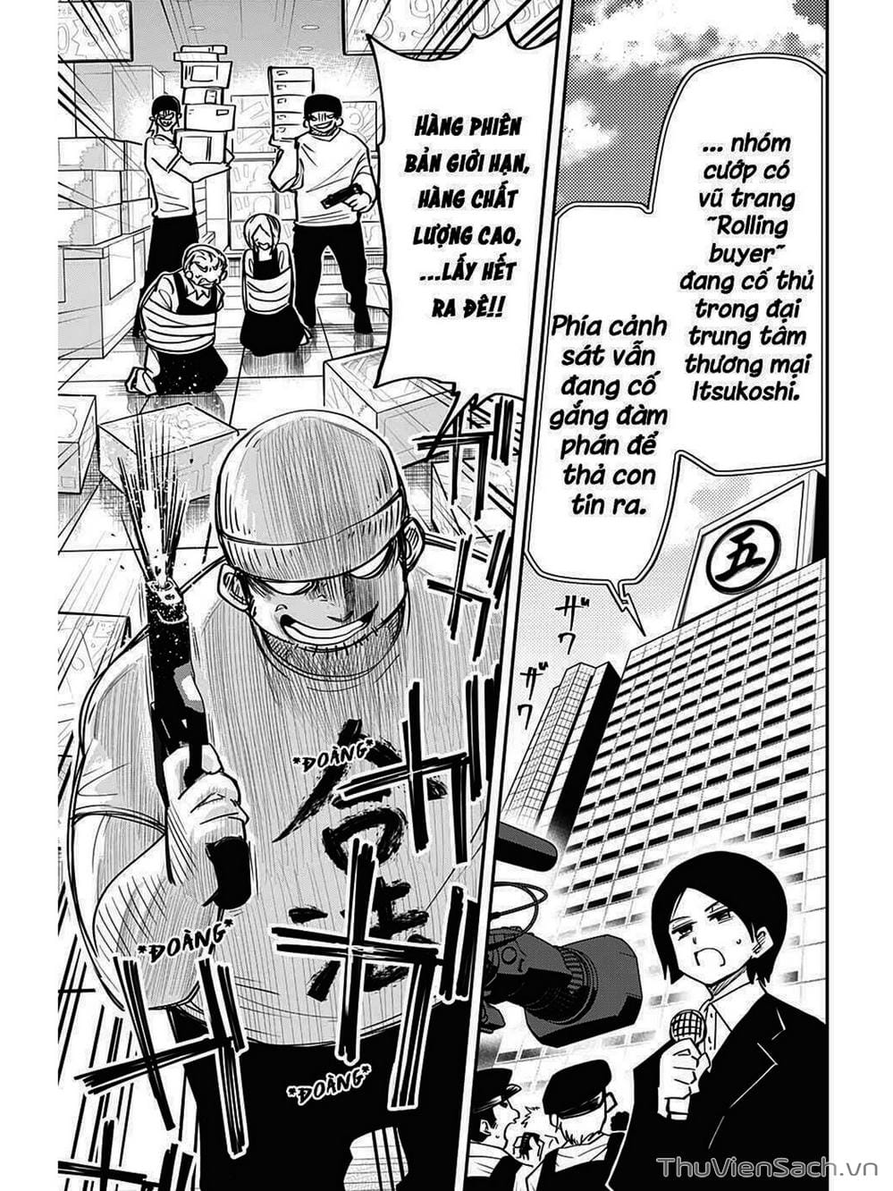 Truyện Tranh Gia Tộc Điệp Viên Yozakura trang 6