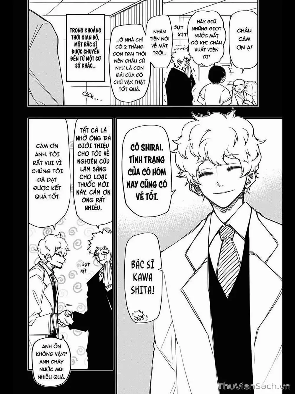 Truyện Tranh Gia Tộc Điệp Viên Yozakura trang 6