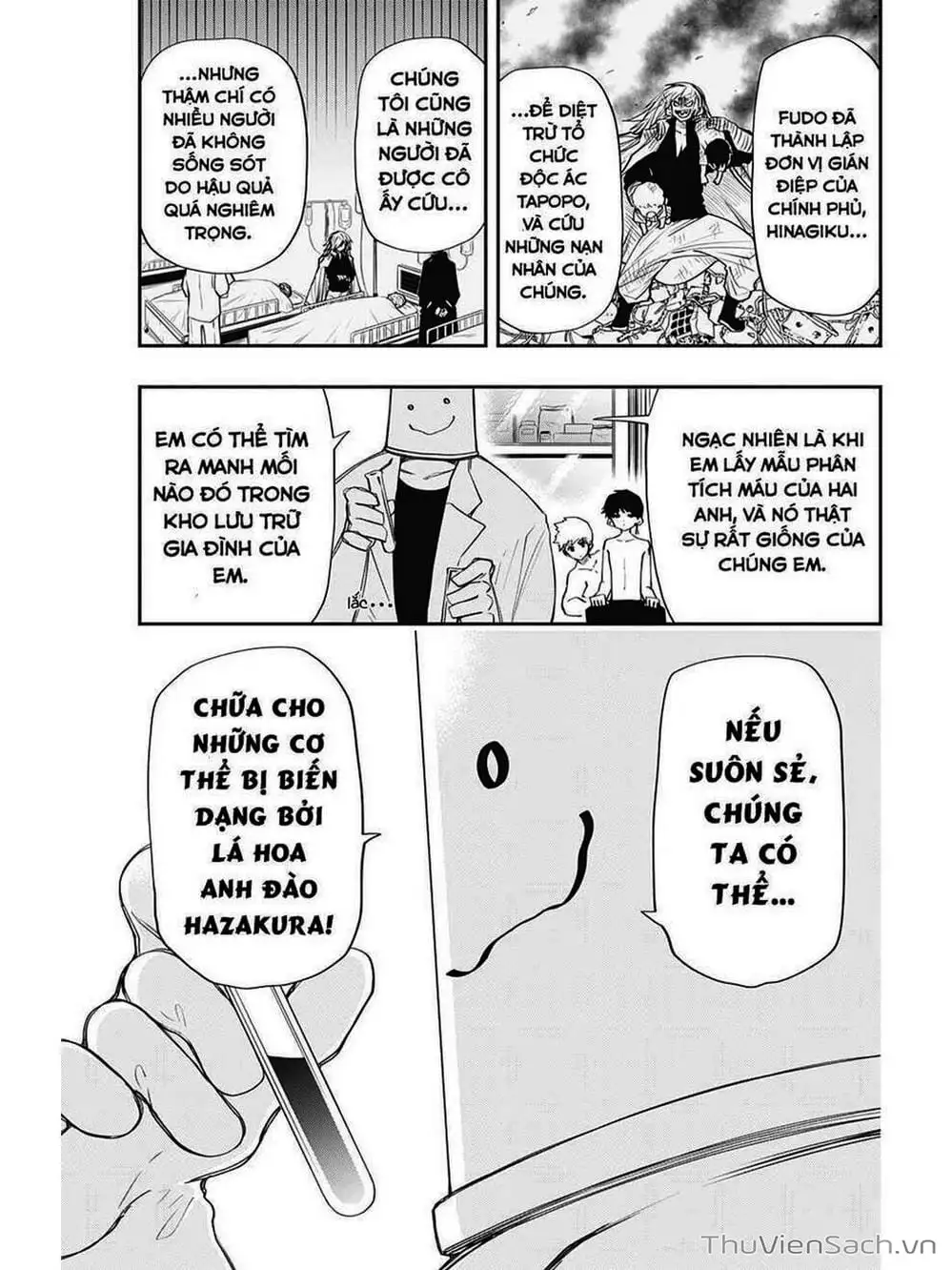 Truyện Tranh Gia Tộc Điệp Viên Yozakura trang 6