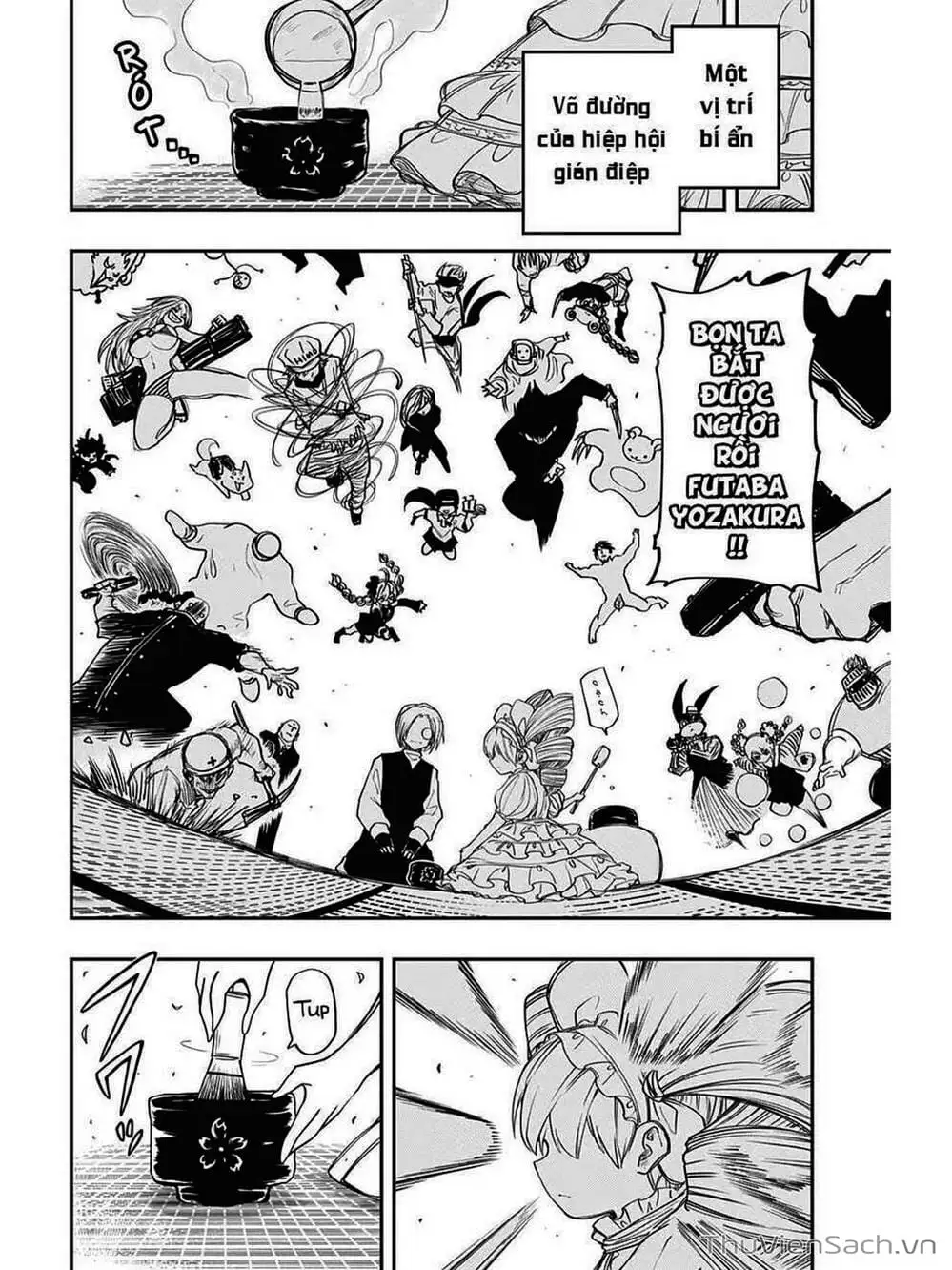 Truyện Tranh Gia Tộc Điệp Viên Yozakura trang 6
