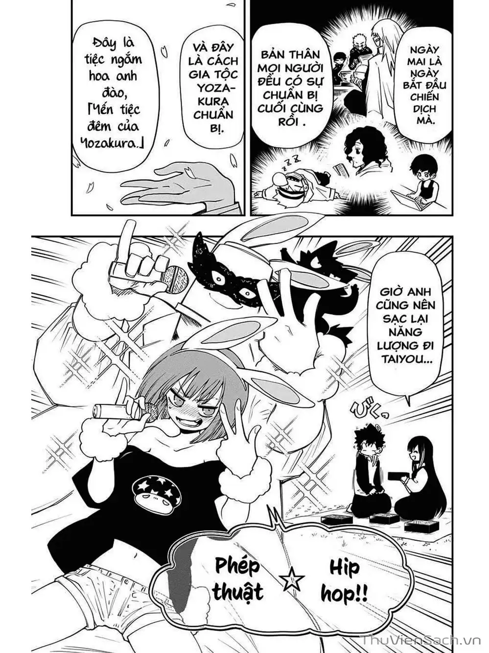 Truyện Tranh Gia Tộc Điệp Viên Yozakura trang 6