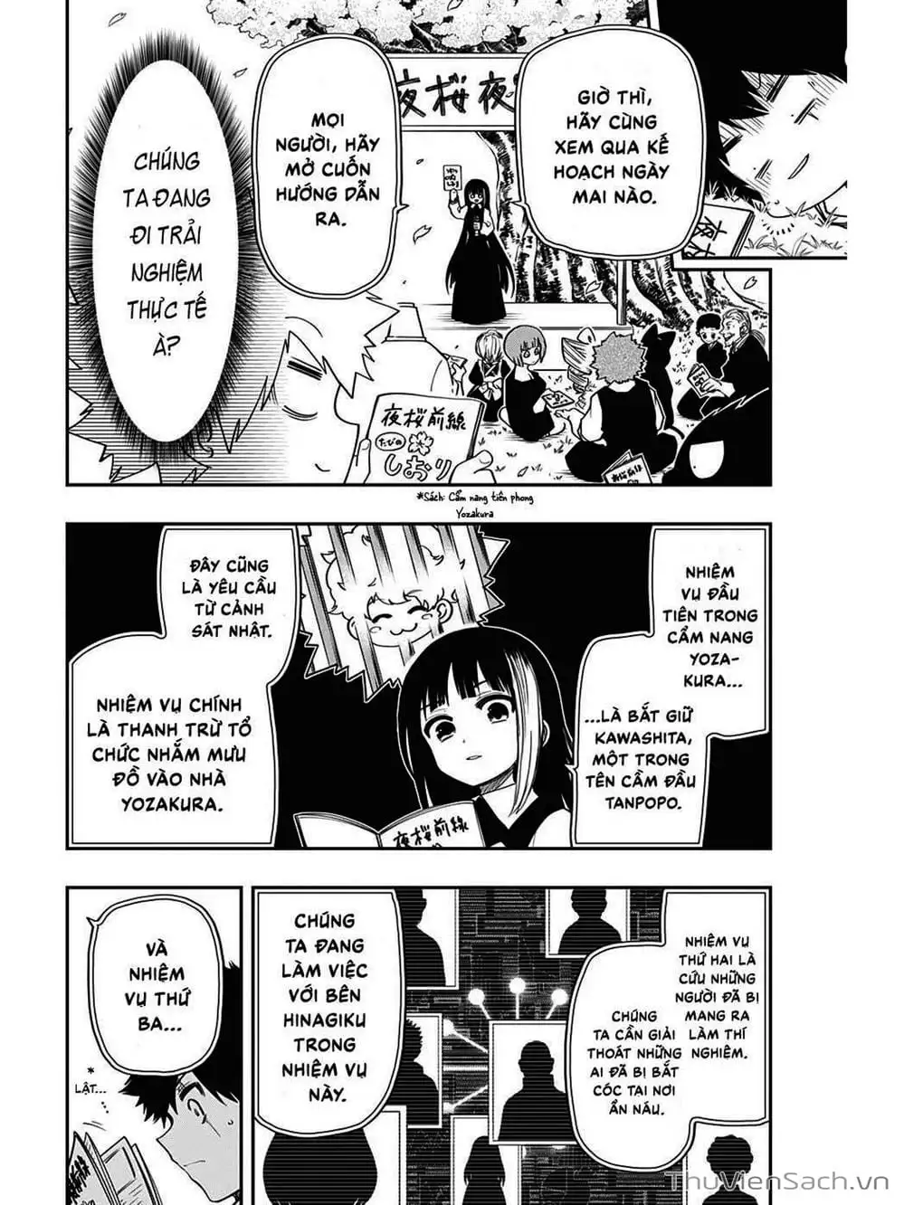 Truyện Tranh Gia Tộc Điệp Viên Yozakura trang 6