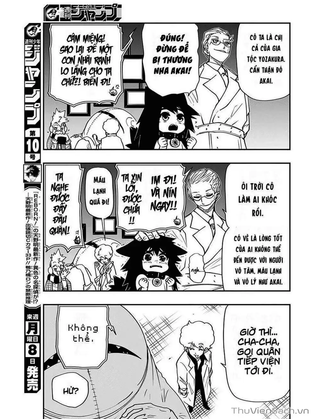 Truyện Tranh Gia Tộc Điệp Viên Yozakura trang 6