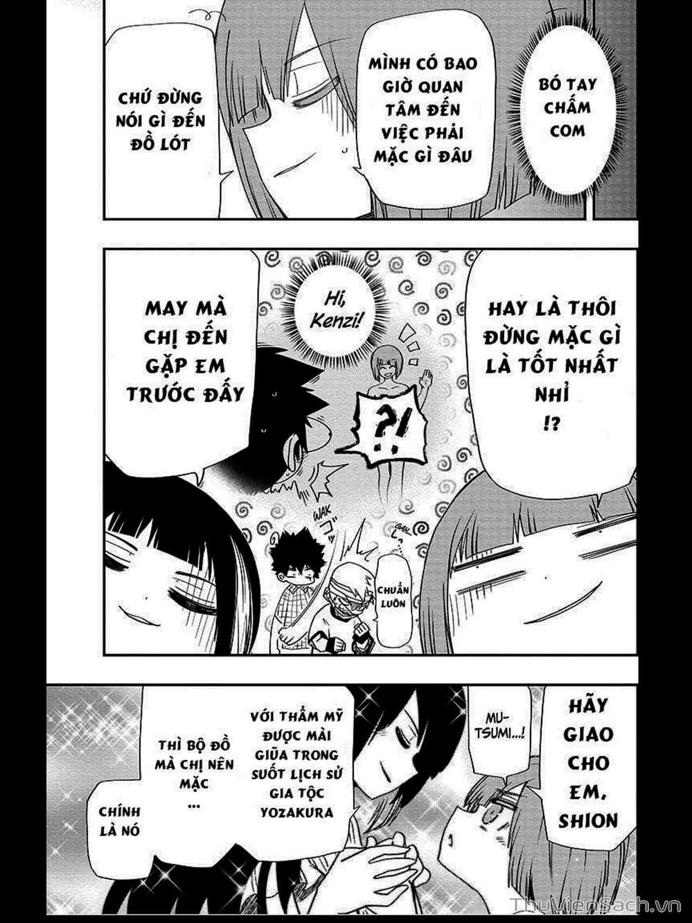 Truyện Tranh Gia Tộc Điệp Viên Yozakura trang 6