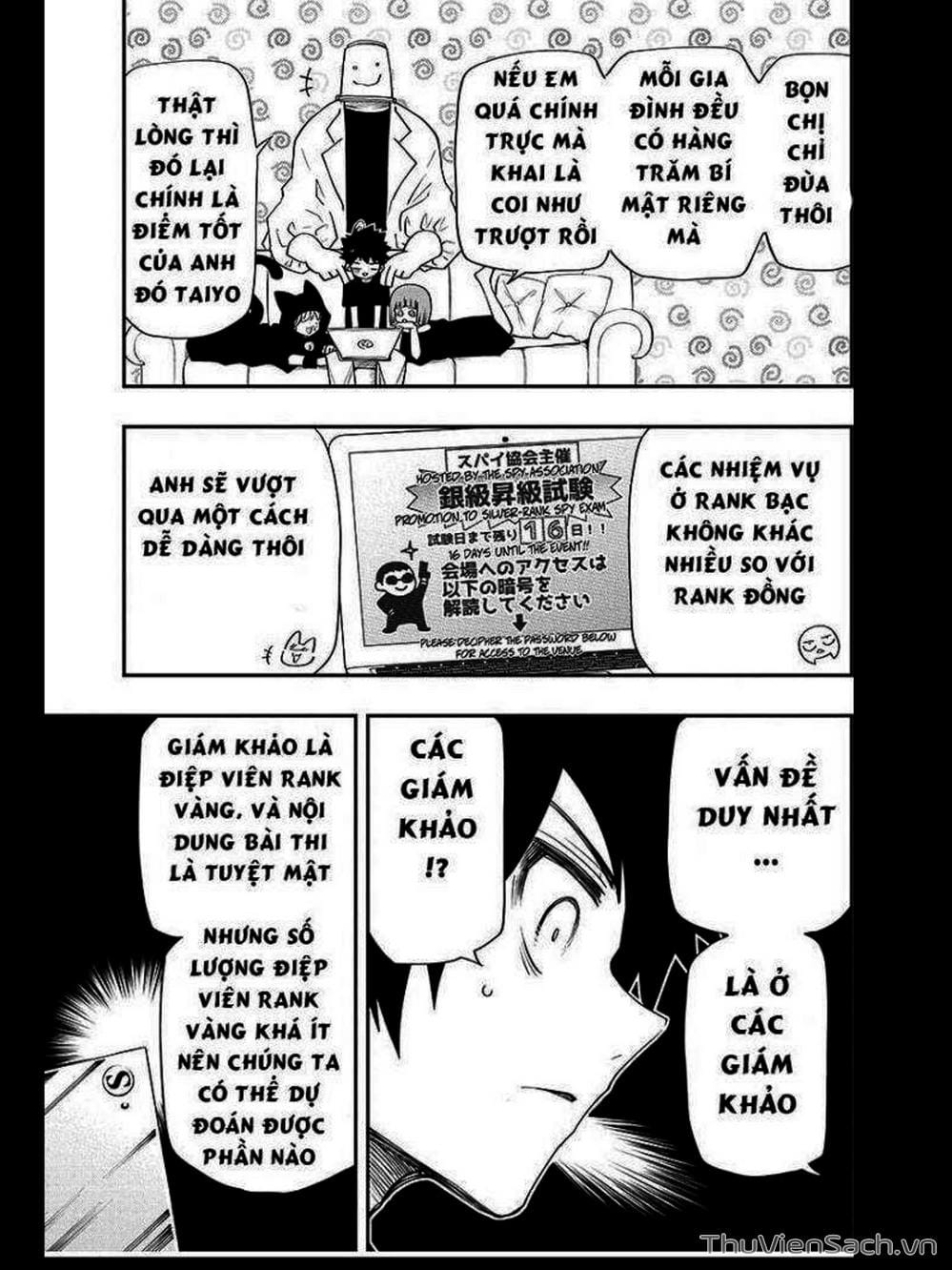 Truyện Tranh Gia Tộc Điệp Viên Yozakura trang 6