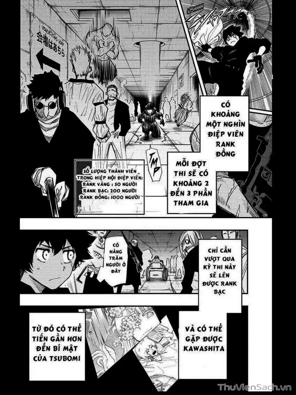 Truyện Tranh Gia Tộc Điệp Viên Yozakura trang 6