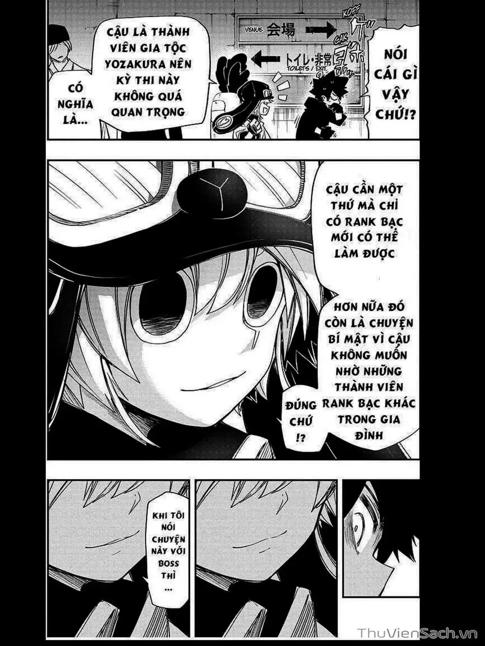 Truyện Tranh Gia Tộc Điệp Viên Yozakura trang 6