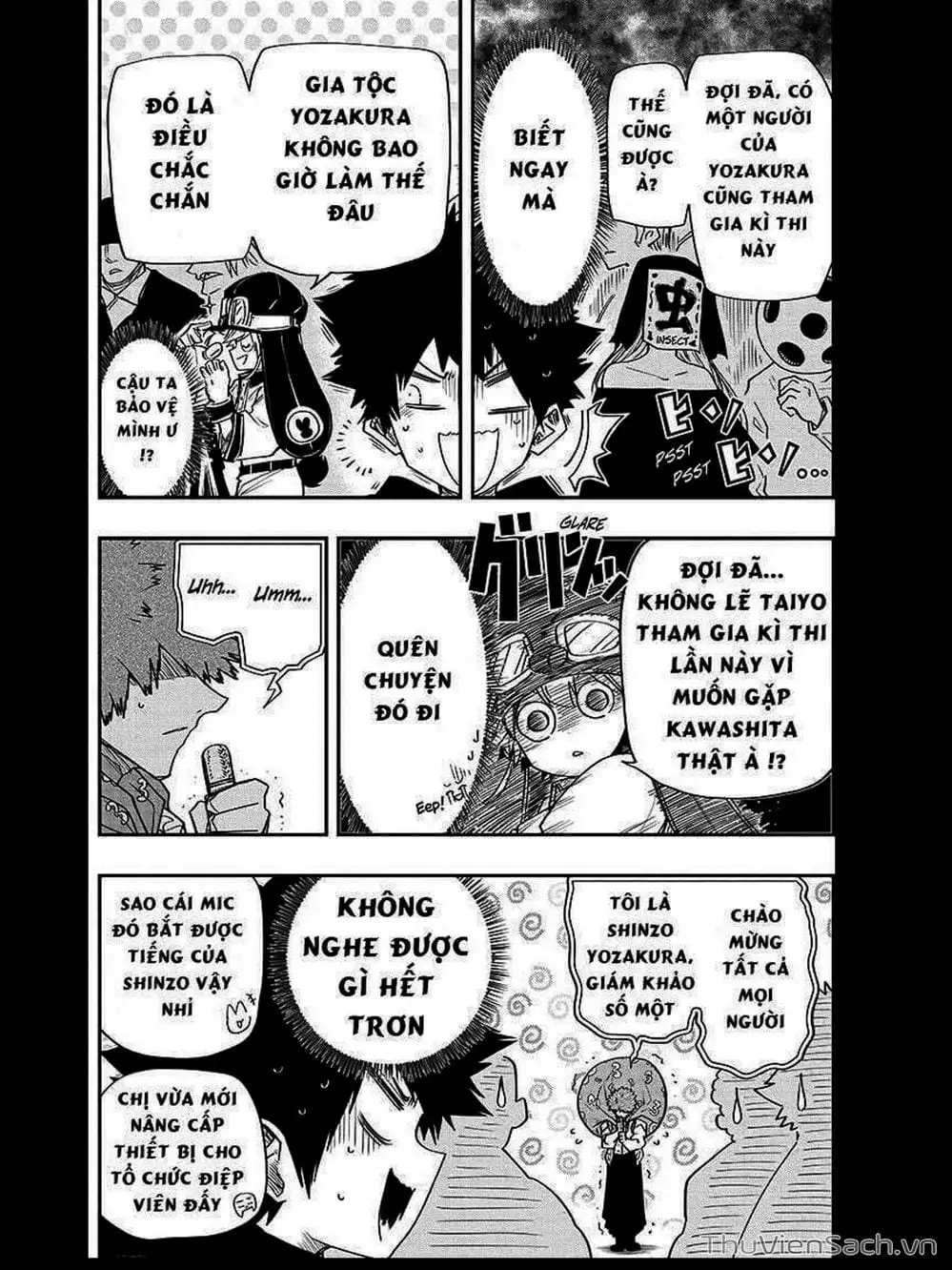 Truyện Tranh Gia Tộc Điệp Viên Yozakura trang 6