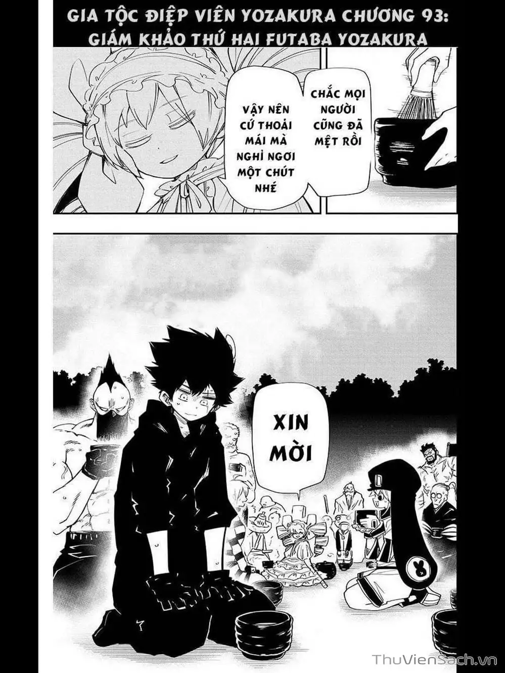 Truyện Tranh Gia Tộc Điệp Viên Yozakura trang 6