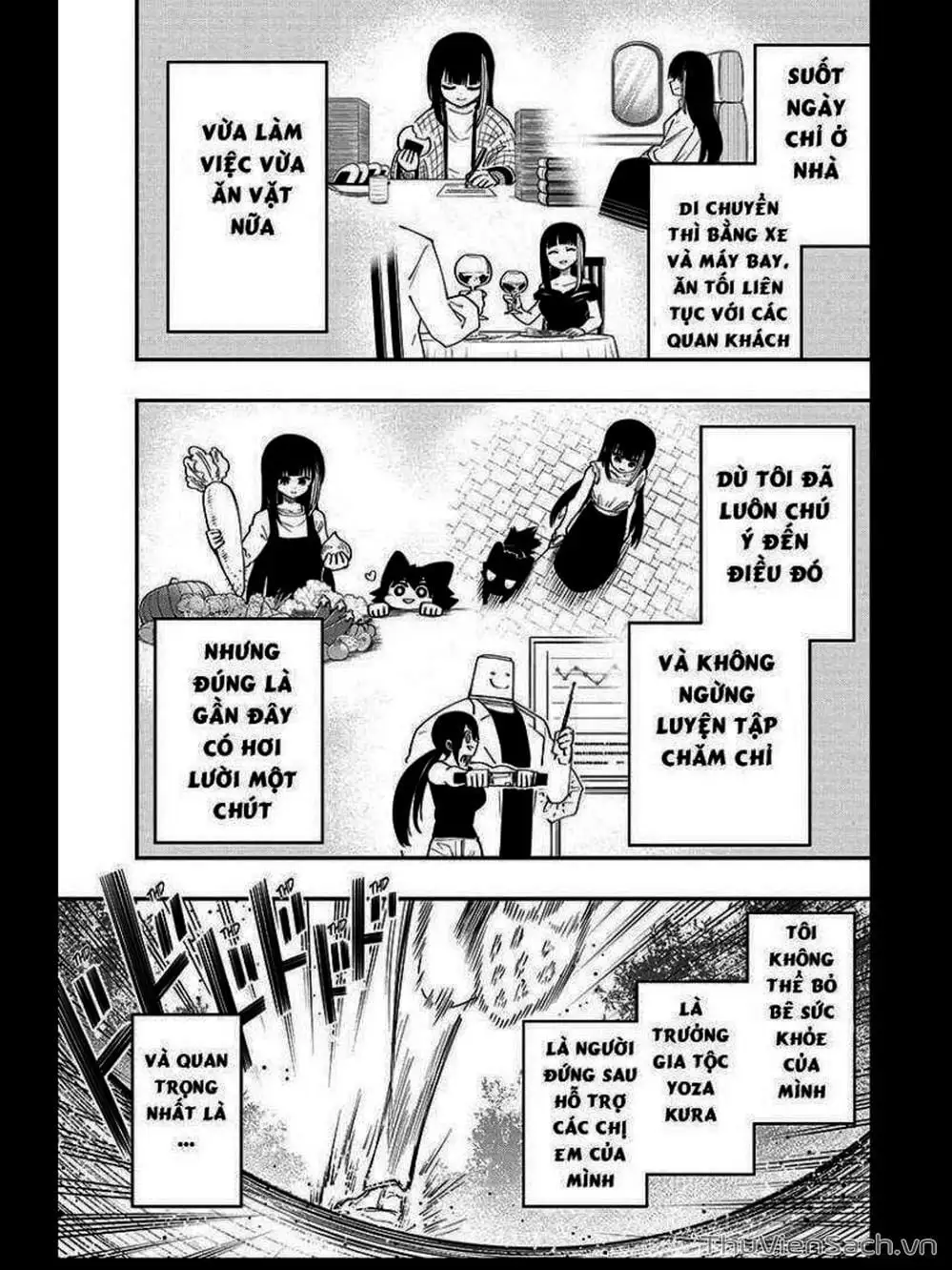 Truyện Tranh Gia Tộc Điệp Viên Yozakura trang 6