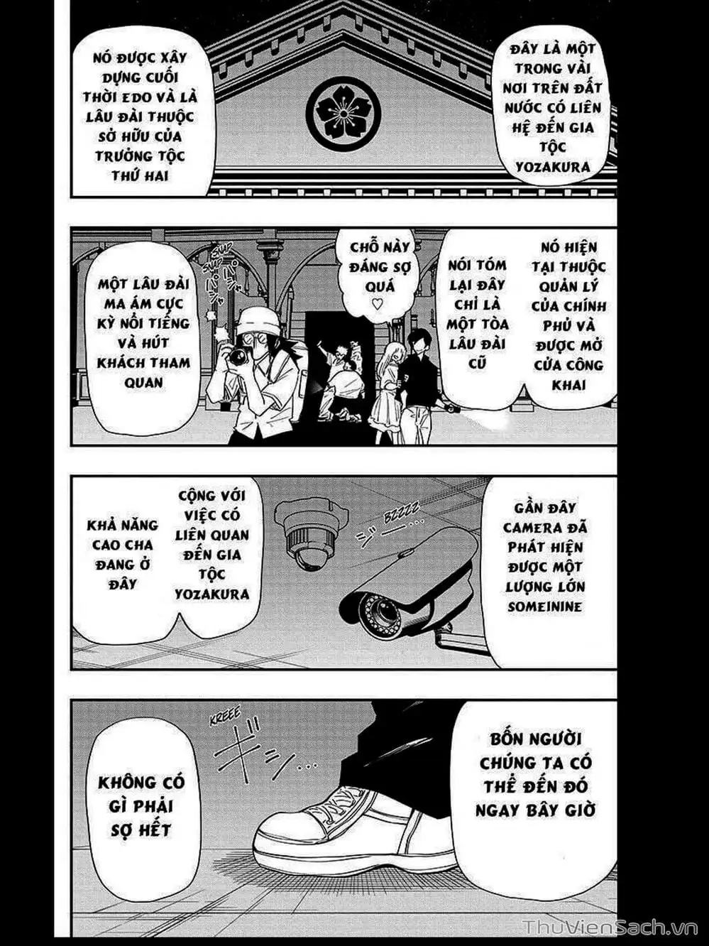 Truyện Tranh Gia Tộc Điệp Viên Yozakura trang 6