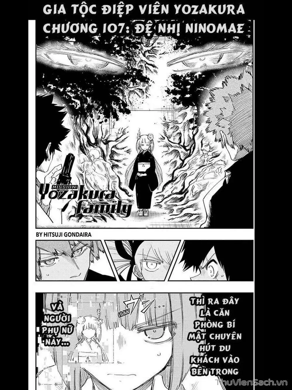 Truyện Tranh Gia Tộc Điệp Viên Yozakura trang 6