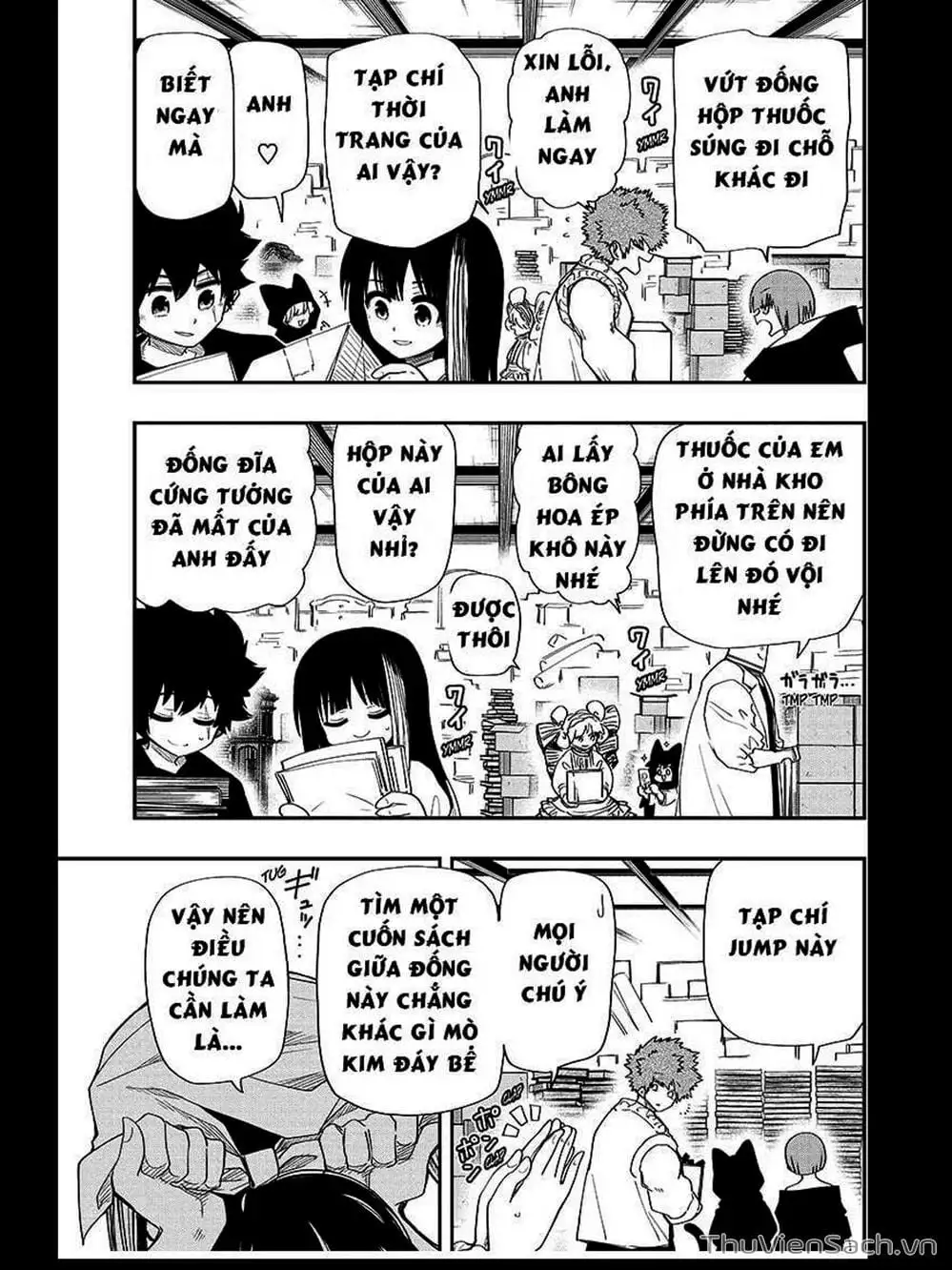 Truyện Tranh Gia Tộc Điệp Viên Yozakura trang 6