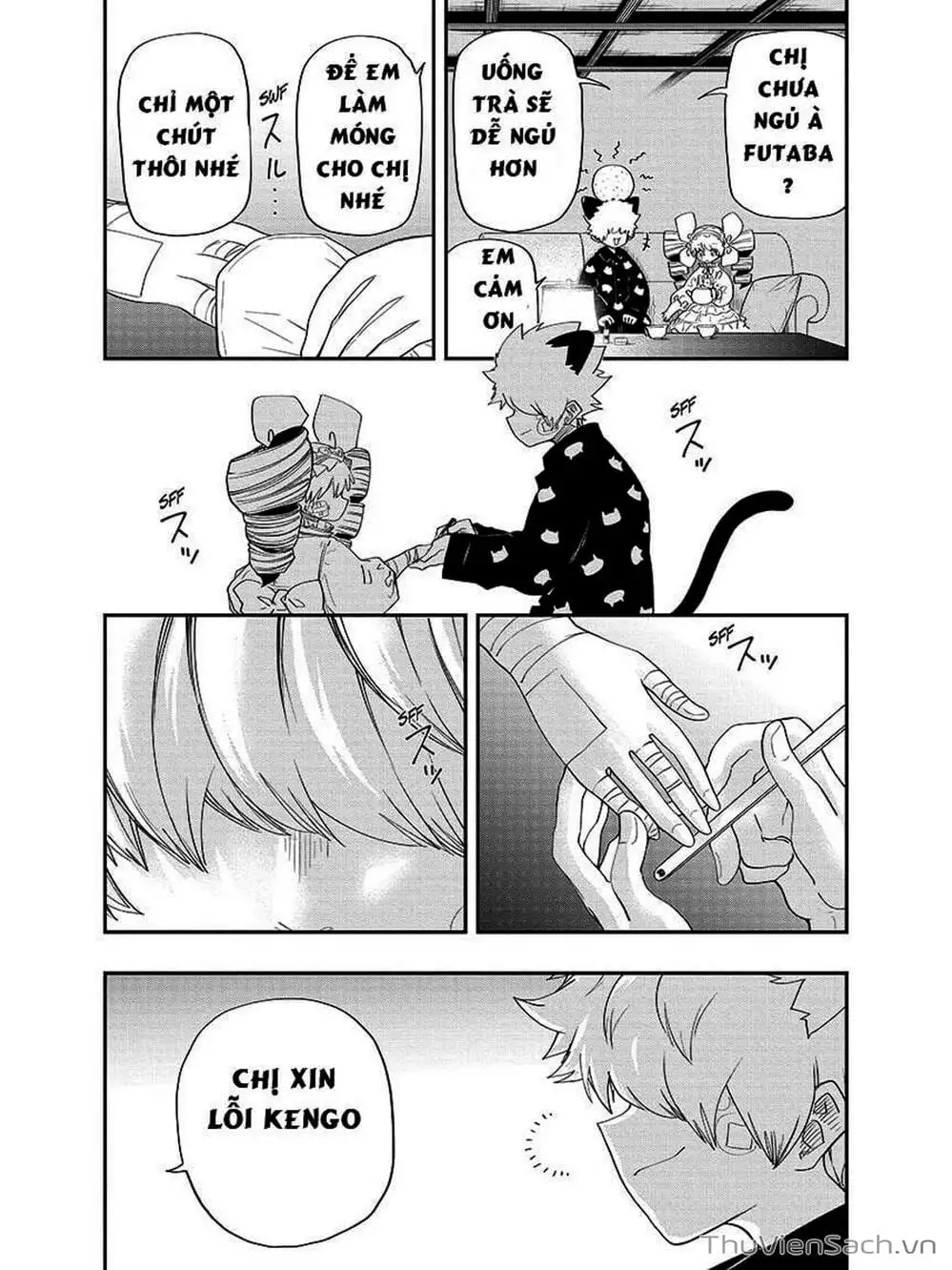 Truyện Tranh Gia Tộc Điệp Viên Yozakura trang 6