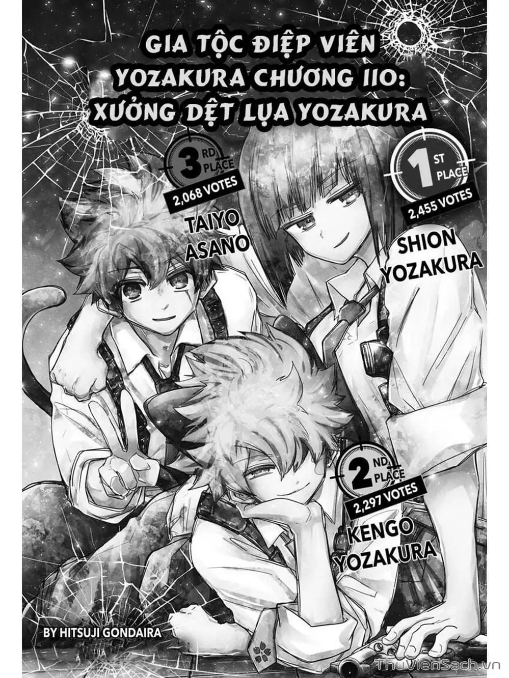 Truyện Tranh Gia Tộc Điệp Viên Yozakura trang 6