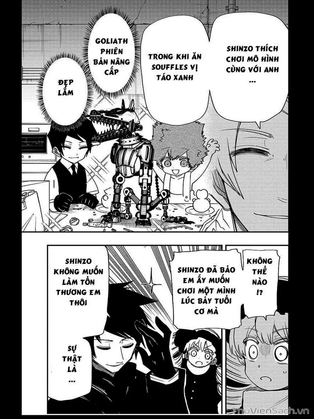 Truyện Tranh Gia Tộc Điệp Viên Yozakura trang 6