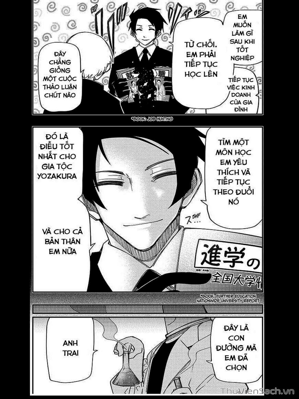 Truyện Tranh Gia Tộc Điệp Viên Yozakura trang 6