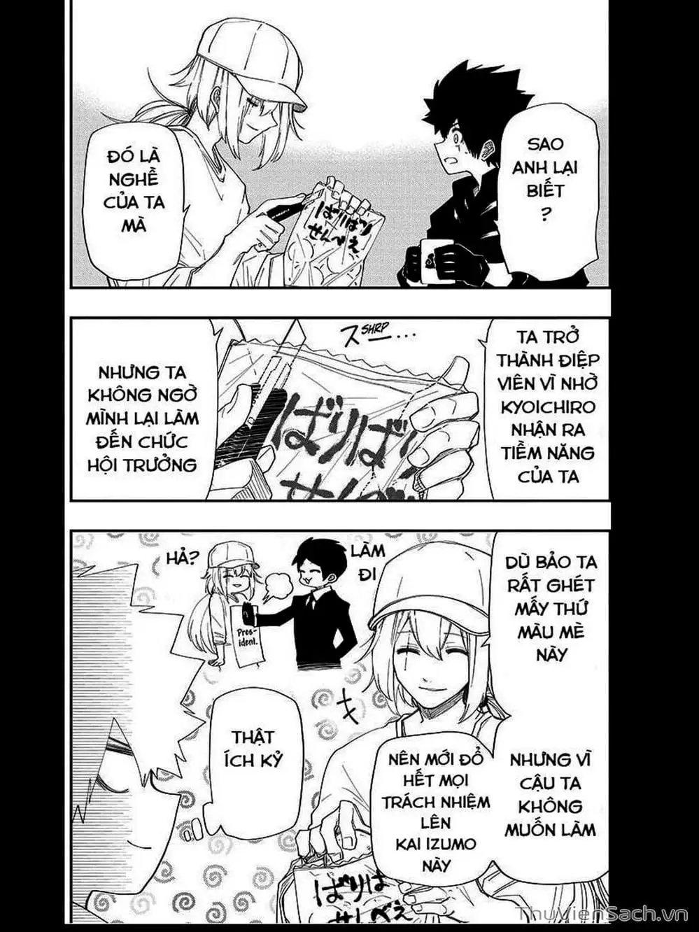 Truyện Tranh Gia Tộc Điệp Viên Yozakura trang 6