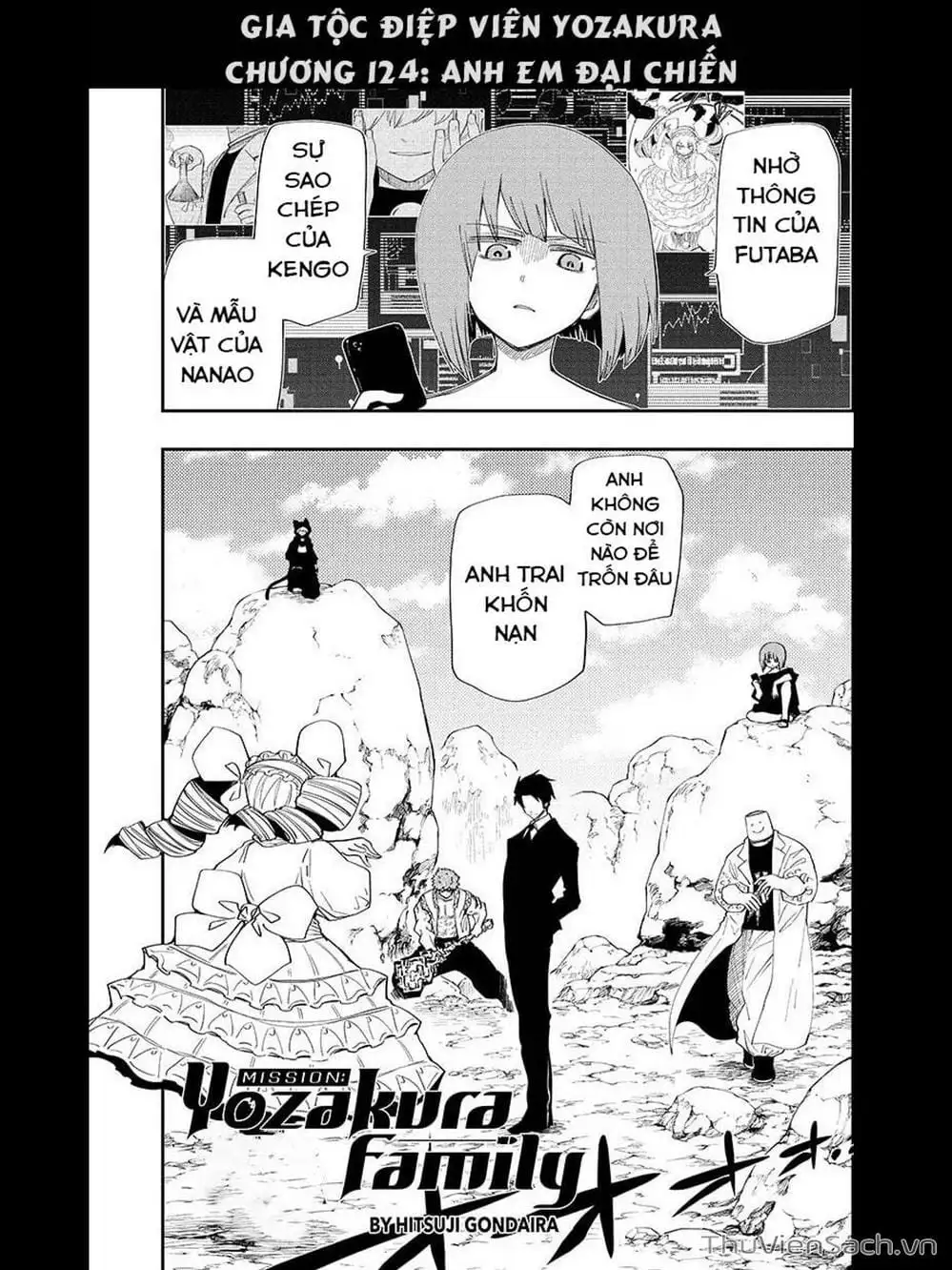 Truyện Tranh Gia Tộc Điệp Viên Yozakura trang 6