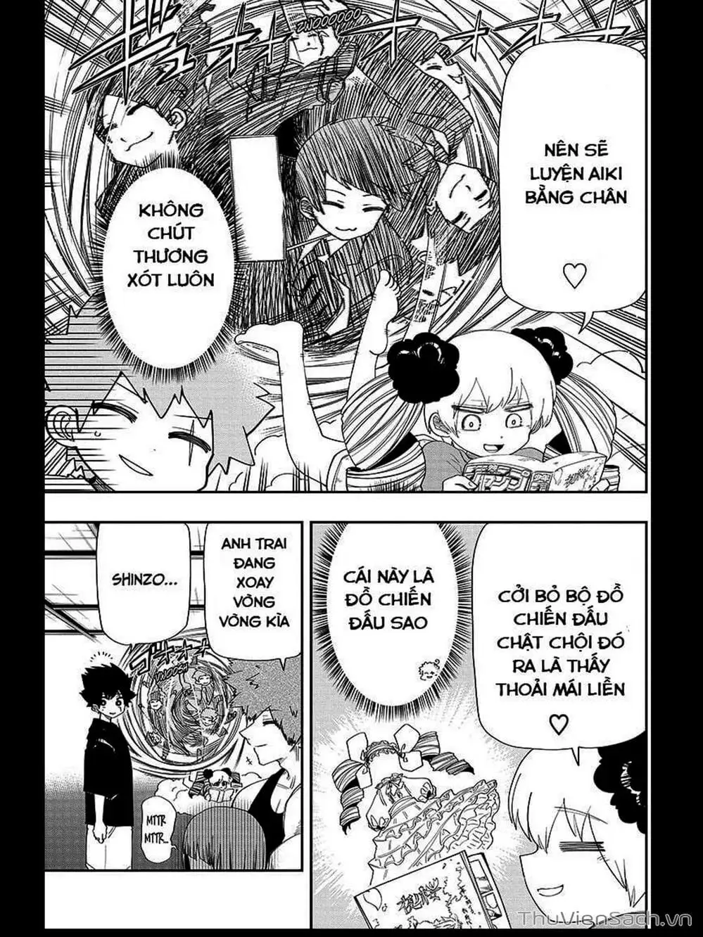 Truyện Tranh Gia Tộc Điệp Viên Yozakura trang 6