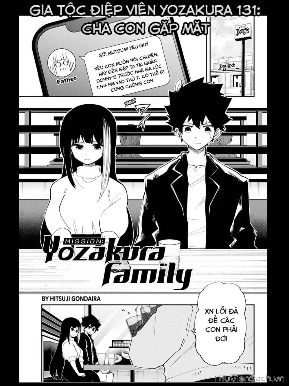 Truyện Tranh Gia Tộc Điệp Viên Yozakura trang 6