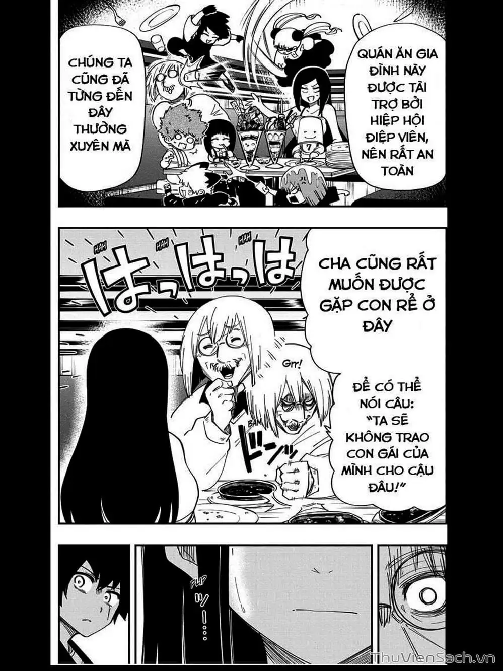 Truyện Tranh Gia Tộc Điệp Viên Yozakura trang 6