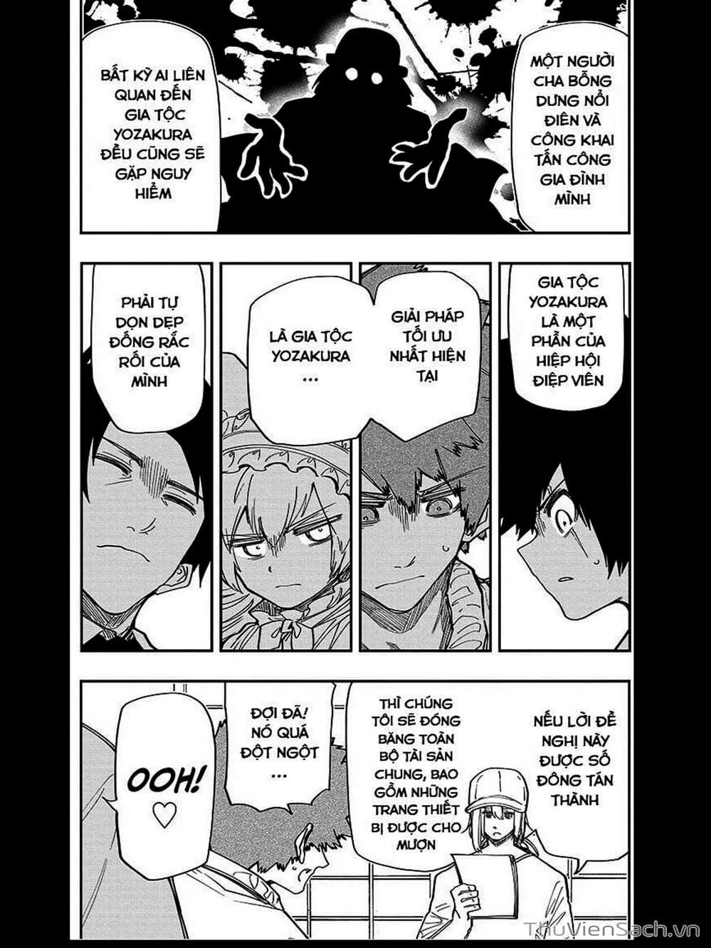 Truyện Tranh Gia Tộc Điệp Viên Yozakura trang 6