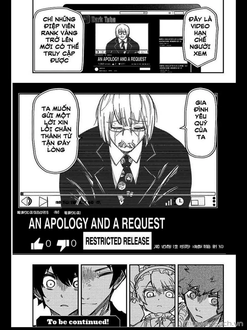 Truyện Tranh Gia Tộc Điệp Viên Yozakura trang 6