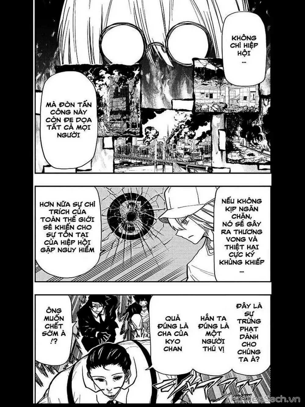 Truyện Tranh Gia Tộc Điệp Viên Yozakura trang 6