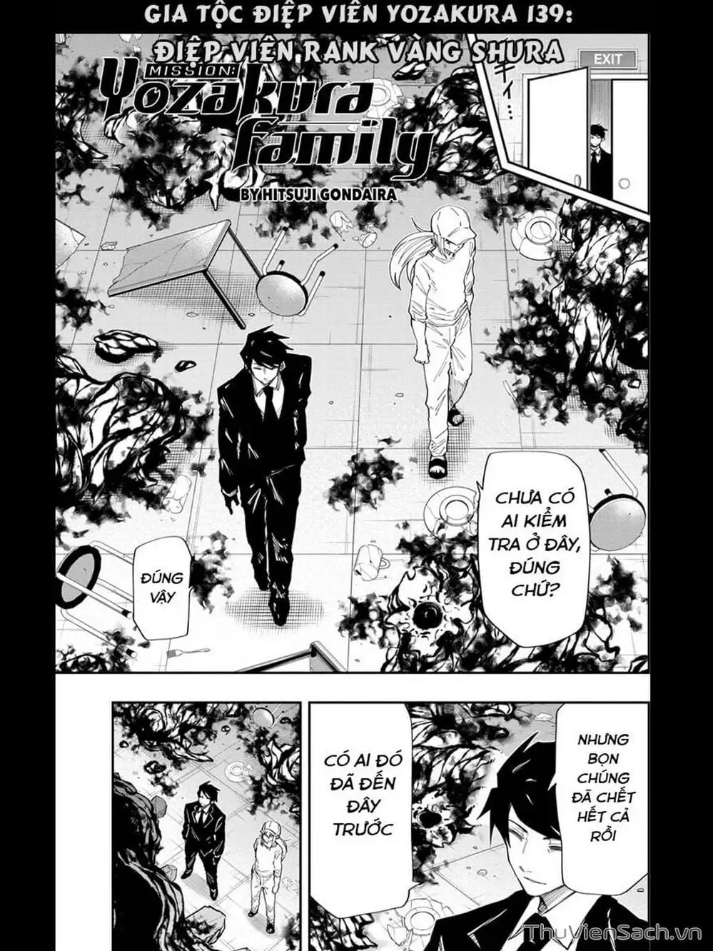 Truyện Tranh Gia Tộc Điệp Viên Yozakura trang 6
