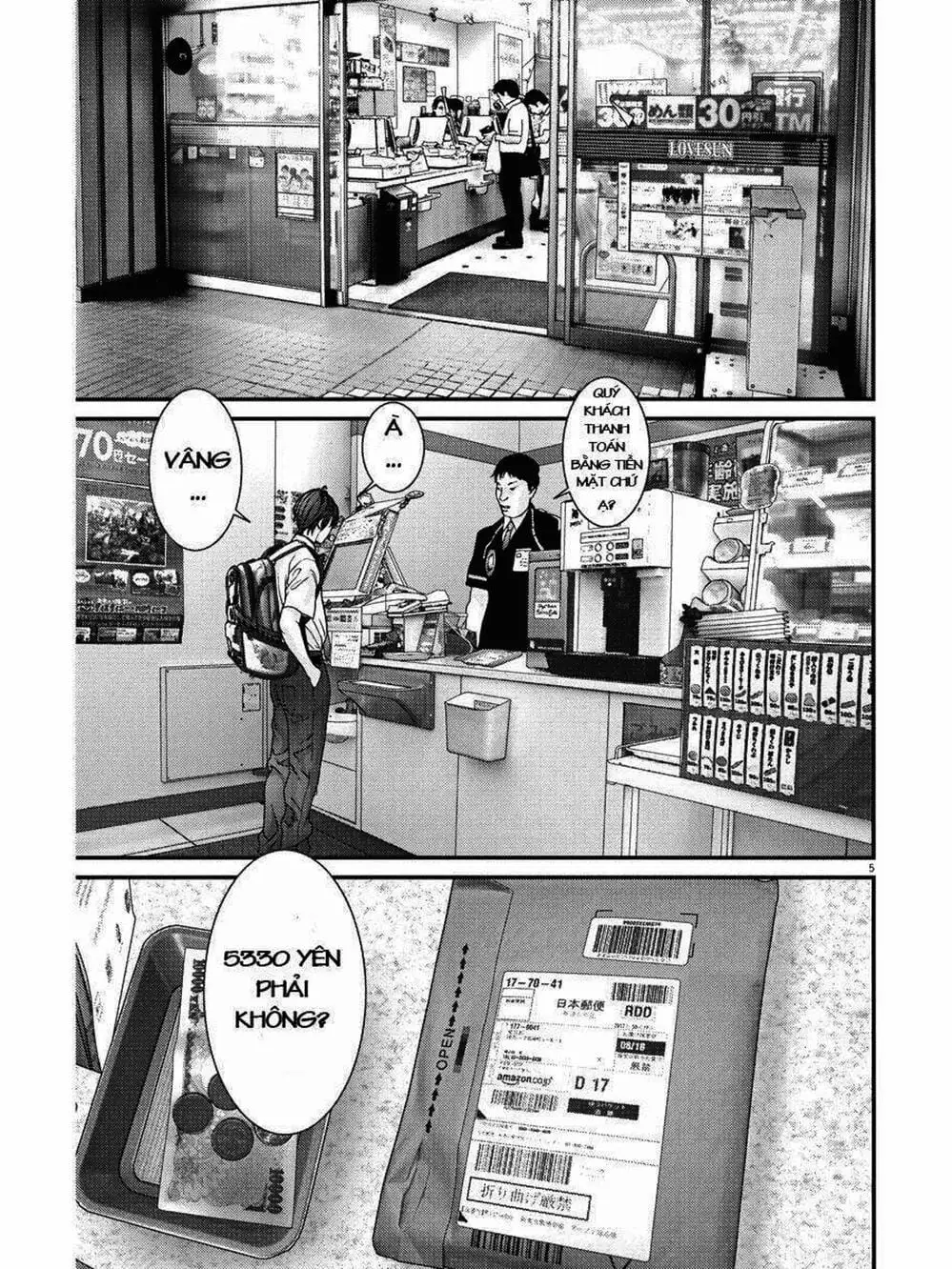 Truyện Tranh Người Khổng Lồ - Gigant trang 7