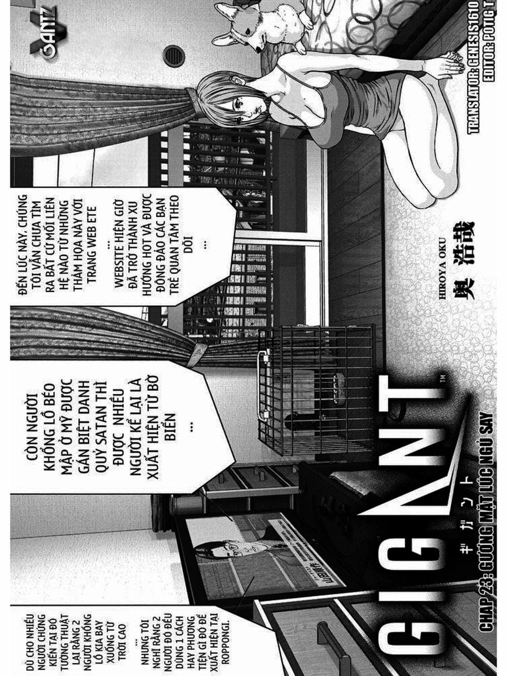Truyện Tranh Người Khổng Lồ - Gigant trang 7