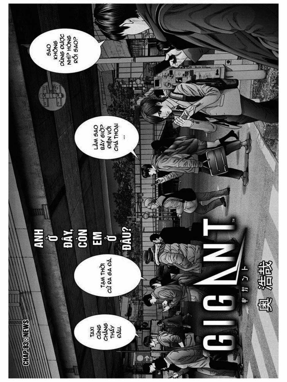 Truyện Tranh Người Khổng Lồ - Gigant trang 7