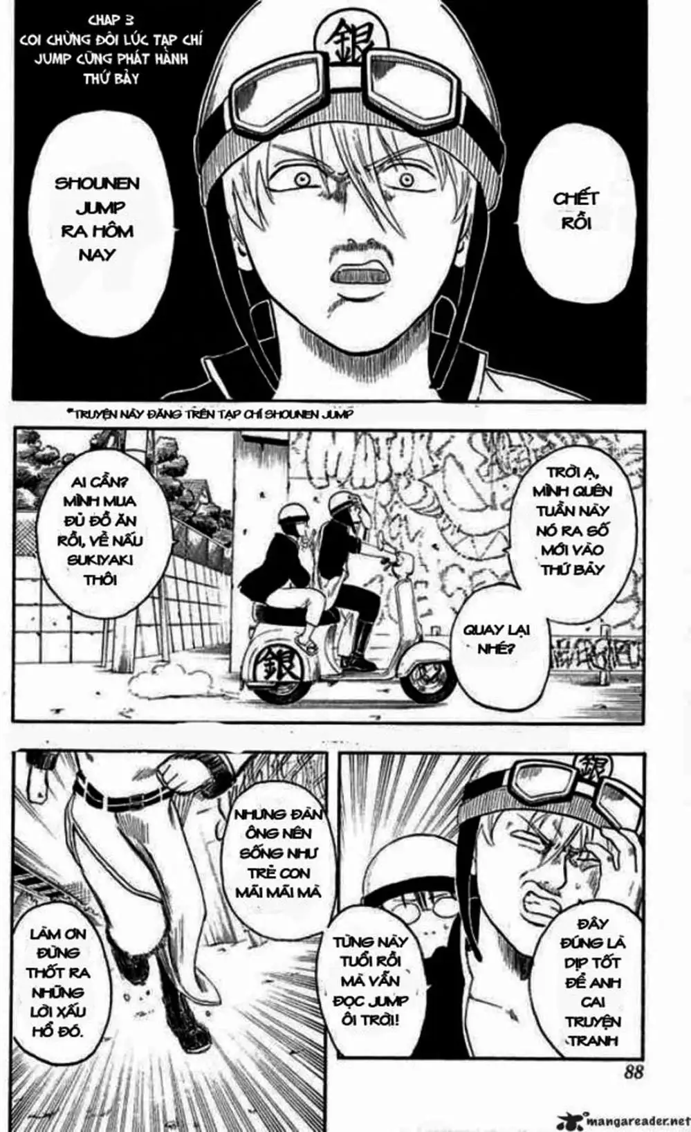 Truyện Tranh Gintama Linh Hồn Bạc: Luật Lệ Đặt Ra Là Để Phá Bỏ trang 7