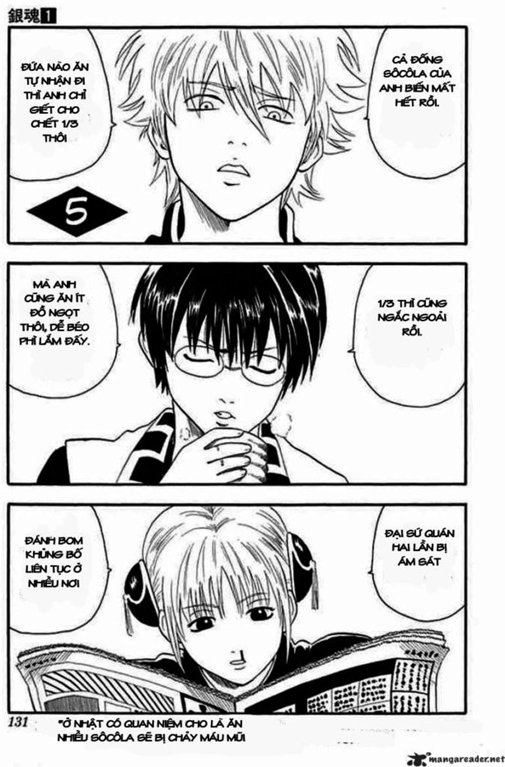 Truyện Tranh Gintama Linh Hồn Bạc: Luật Lệ Đặt Ra Là Để Phá Bỏ trang 7