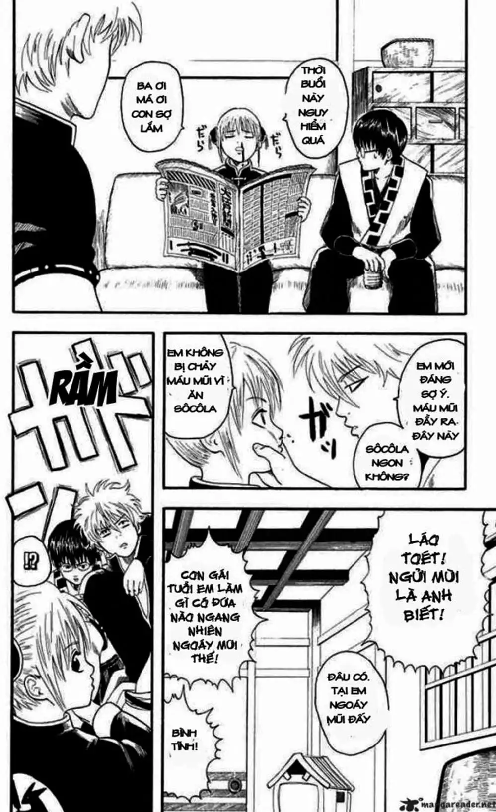 Truyện Tranh Gintama Linh Hồn Bạc: Luật Lệ Đặt Ra Là Để Phá Bỏ trang 7