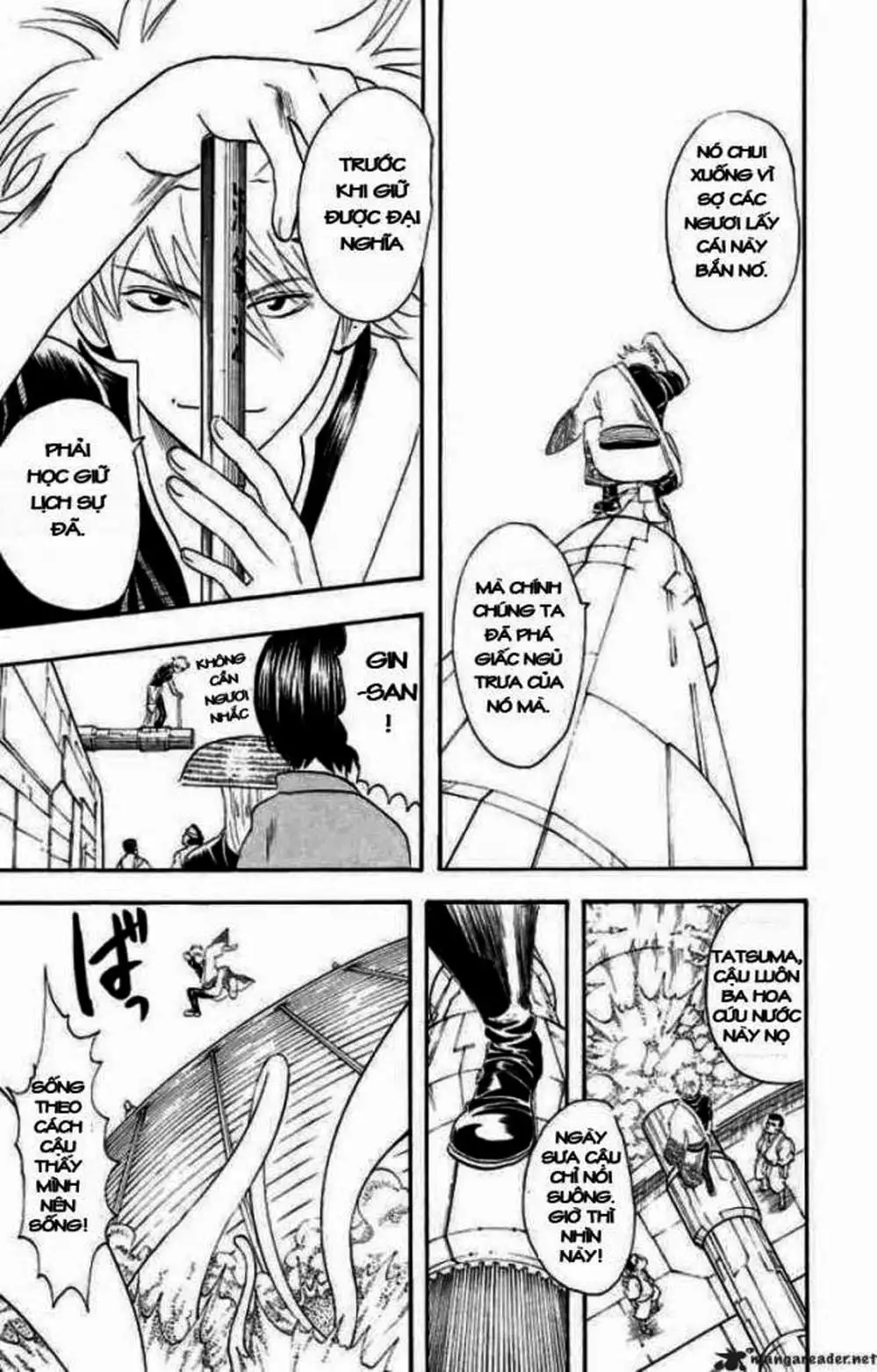 Truyện Tranh Gintama Linh Hồn Bạc: Luật Lệ Đặt Ra Là Để Phá Bỏ trang 7