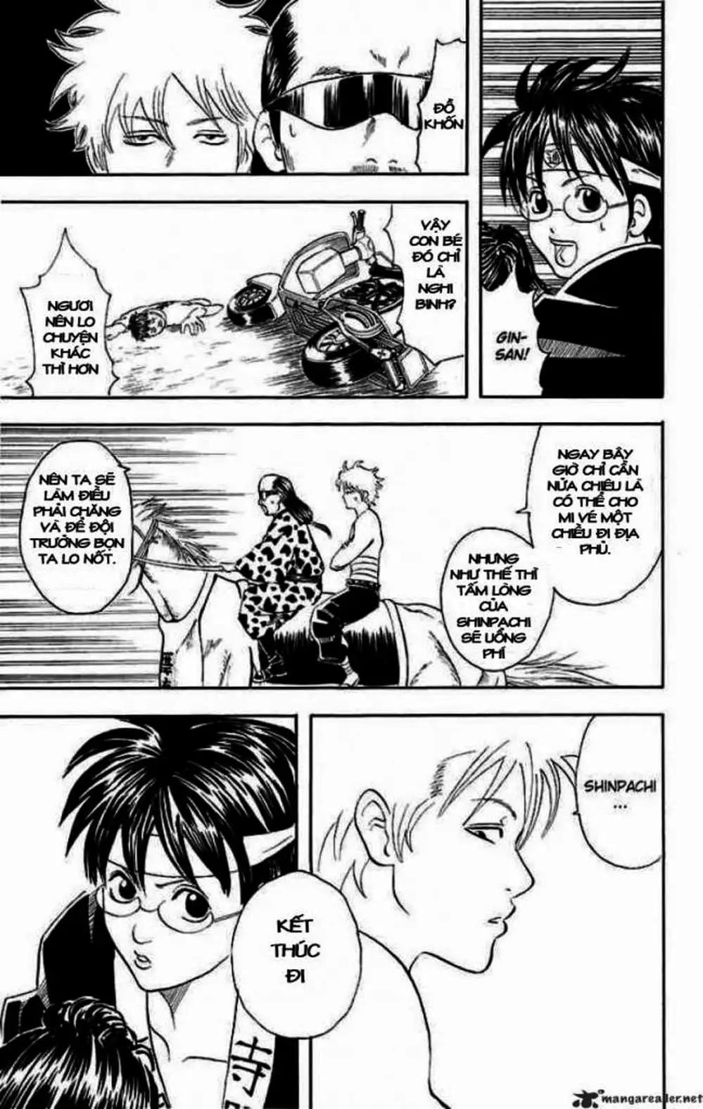 Truyện Tranh Gintama Linh Hồn Bạc: Luật Lệ Đặt Ra Là Để Phá Bỏ trang 7
