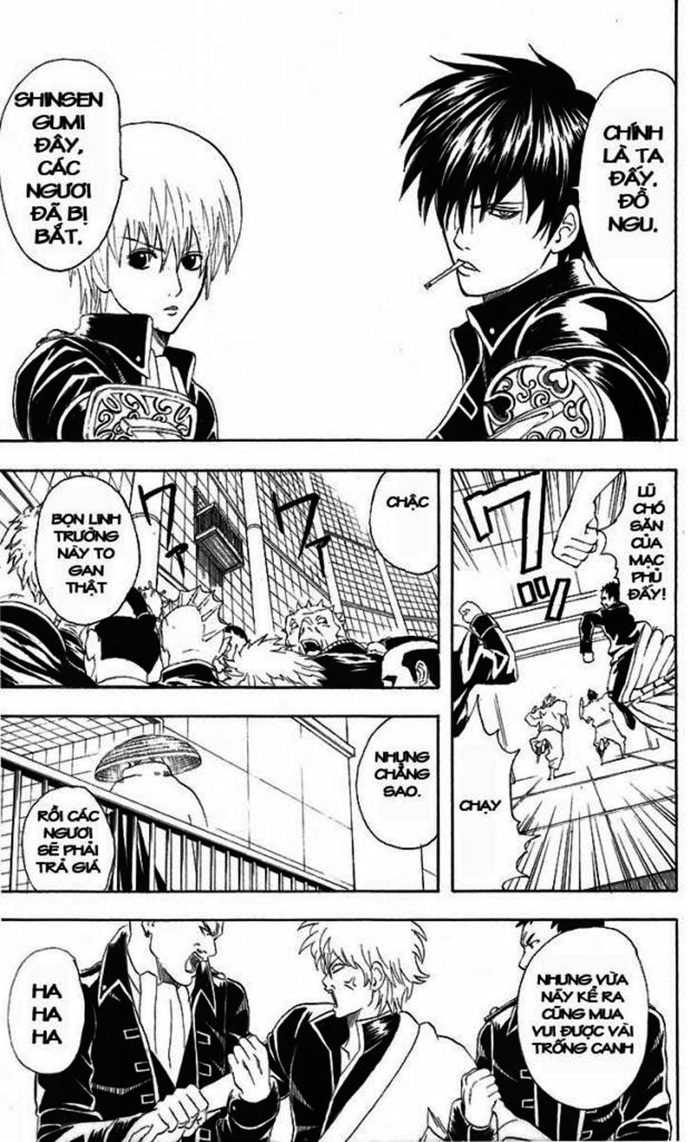 Truyện Tranh Gintama Linh Hồn Bạc: Luật Lệ Đặt Ra Là Để Phá Bỏ trang 7