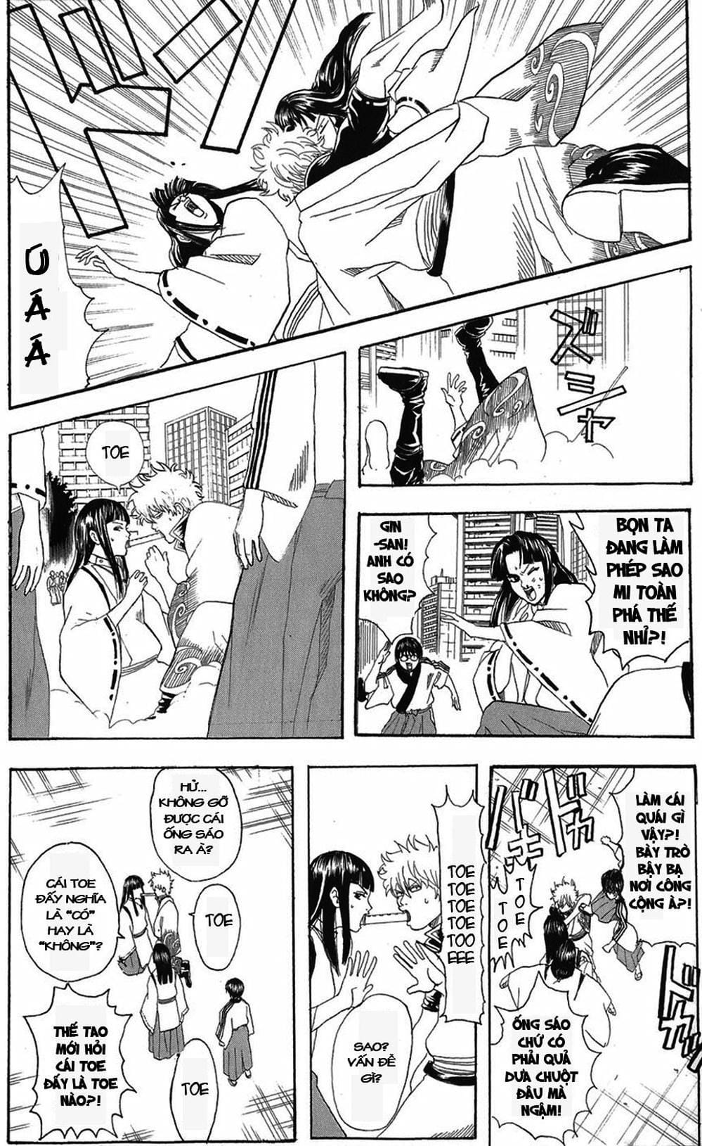 Truyện Tranh Gintama Linh Hồn Bạc: Luật Lệ Đặt Ra Là Để Phá Bỏ trang 7