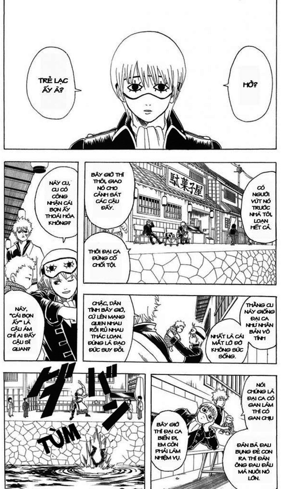 Truyện Tranh Gintama Linh Hồn Bạc: Luật Lệ Đặt Ra Là Để Phá Bỏ trang 7