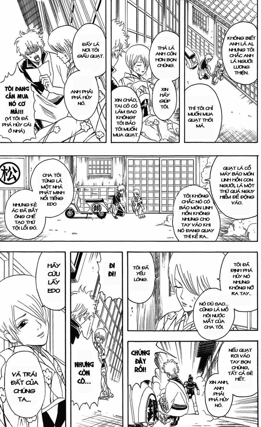 Truyện Tranh Gintama Linh Hồn Bạc: Luật Lệ Đặt Ra Là Để Phá Bỏ trang 7