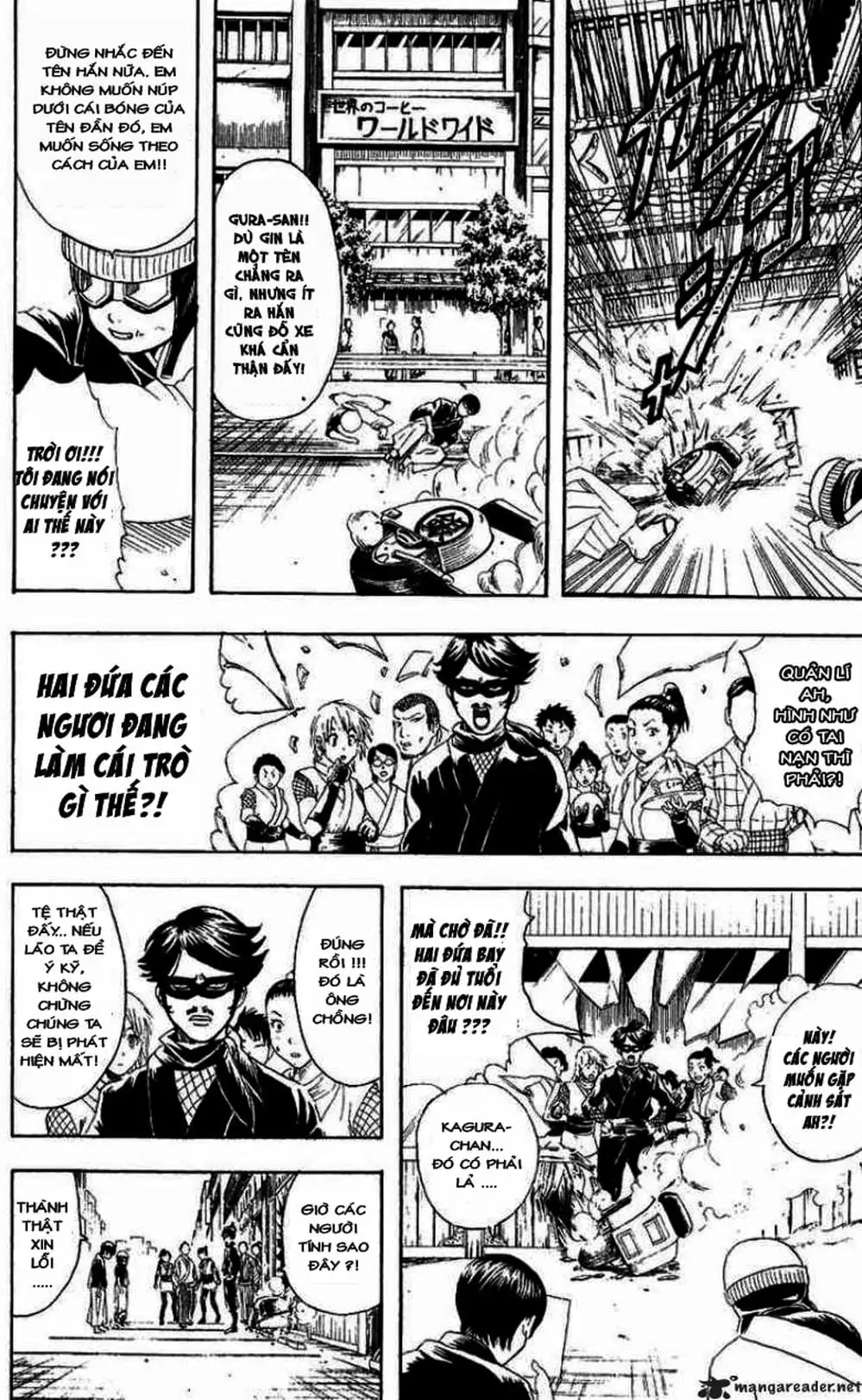 Truyện Tranh Gintama Linh Hồn Bạc: Luật Lệ Đặt Ra Là Để Phá Bỏ trang 7