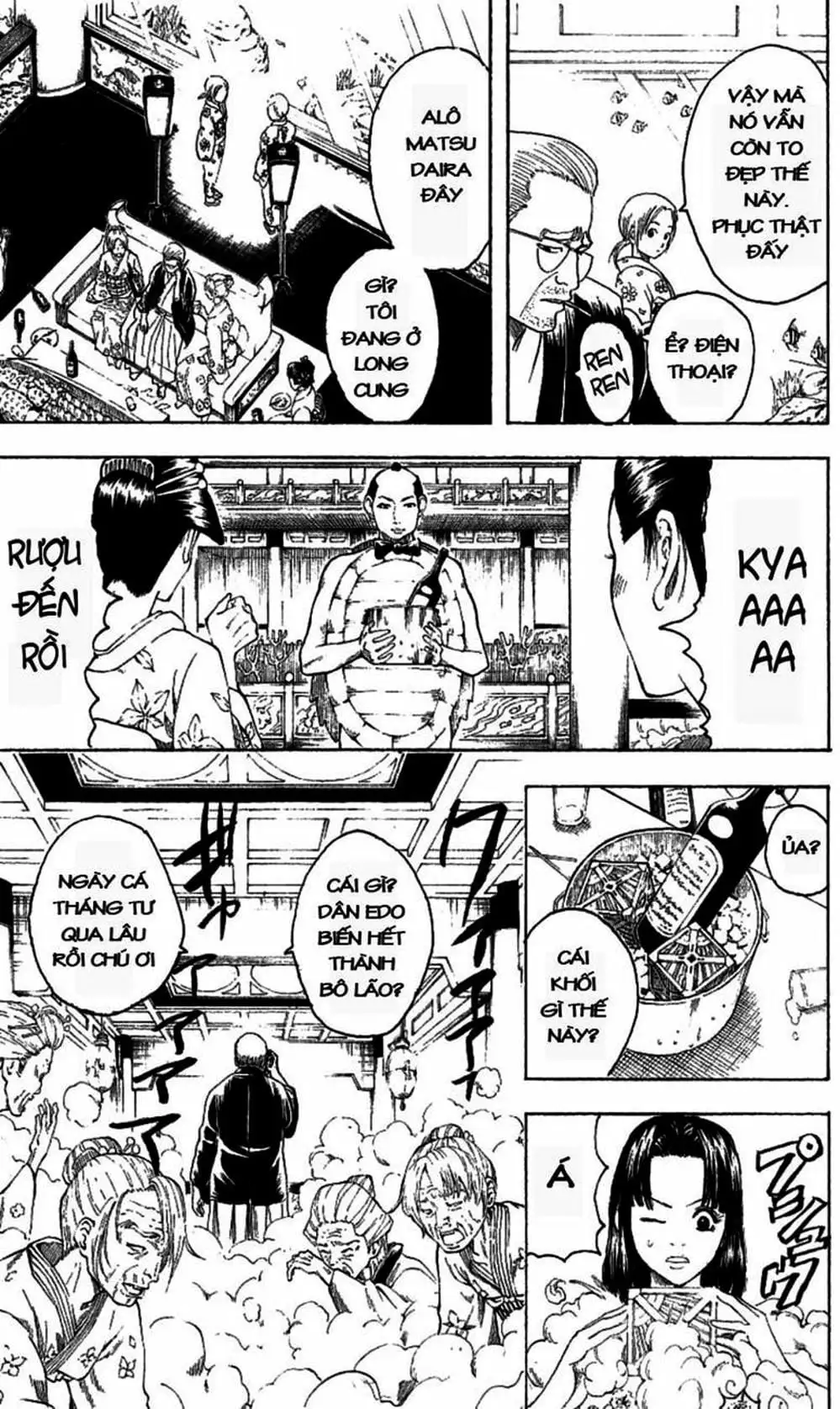 Truyện Tranh Gintama Linh Hồn Bạc: Luật Lệ Đặt Ra Là Để Phá Bỏ trang 7