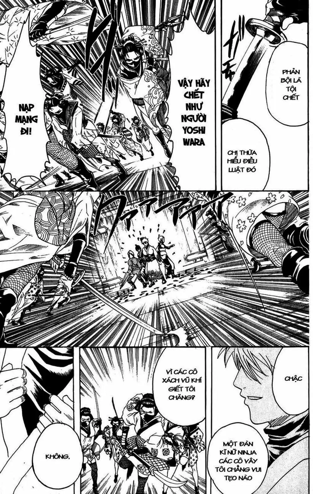 Truyện Tranh Gintama Linh Hồn Bạc: Luật Lệ Đặt Ra Là Để Phá Bỏ trang 7