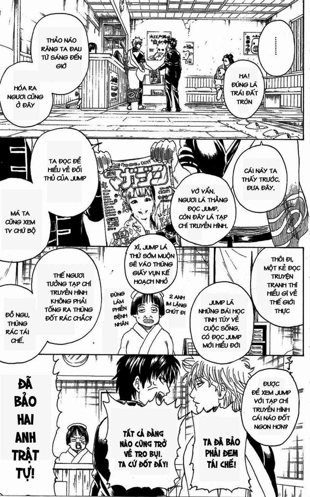 Truyện Tranh Gintama Linh Hồn Bạc: Luật Lệ Đặt Ra Là Để Phá Bỏ trang 7