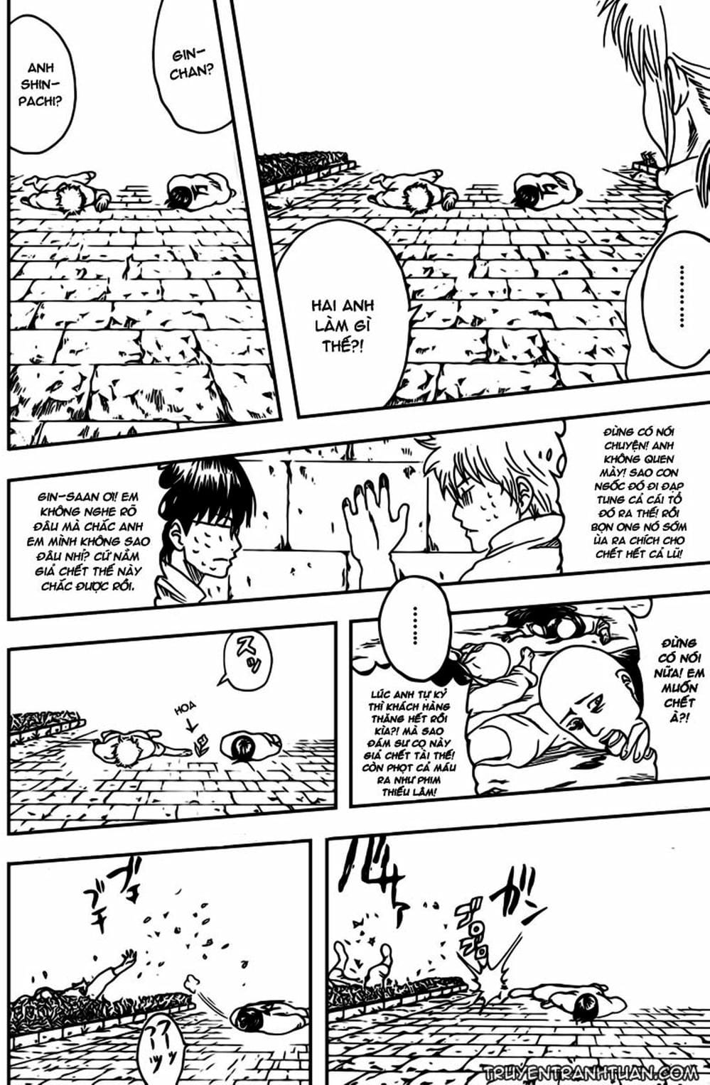 Truyện Tranh Gintama Linh Hồn Bạc: Luật Lệ Đặt Ra Là Để Phá Bỏ trang 7